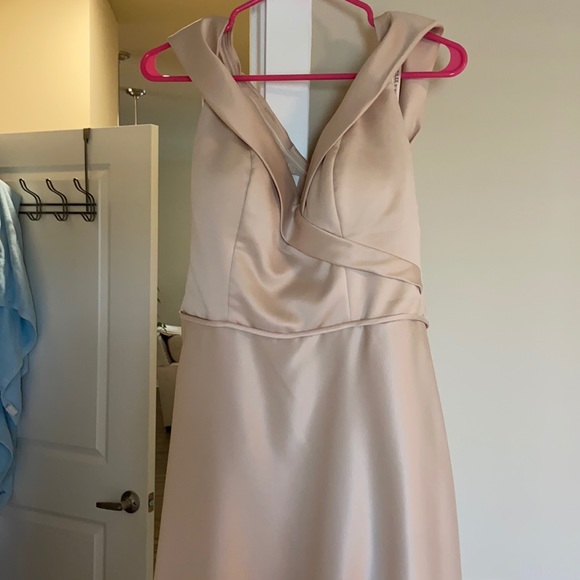 Morilee Champagne Gold Bridesmaid Dress - Picture 3 of 8